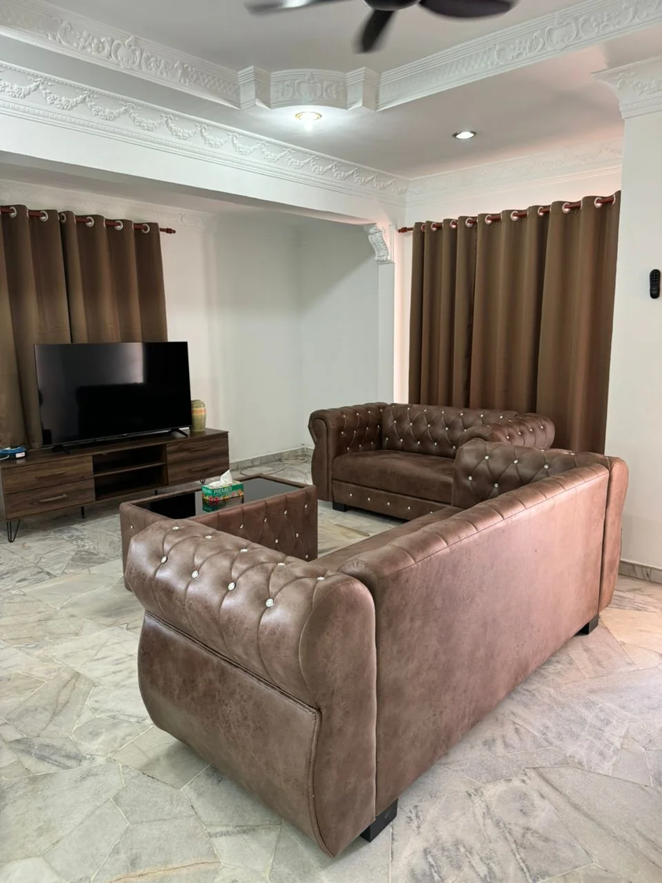 Home-like lounge at Serene Skies Bandar Sunway
